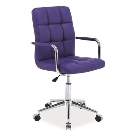 Fotel obrotowy Q-022 - fioletowy