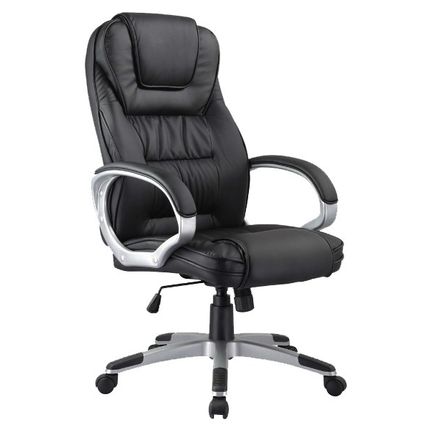 Fotel biurowy Q-031 - czarny