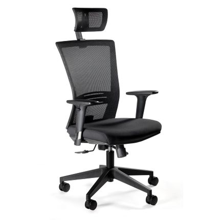 Fotel biurowy ERGONIC - czarny