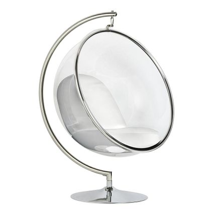 Fotel BUBBLE STAND - biały