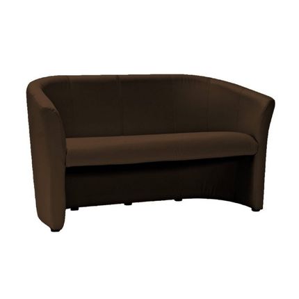 Sofa TM-3 ekoskóra - brązowy