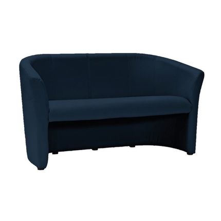 Sofa TM-3 ekoskóra - granatowy
