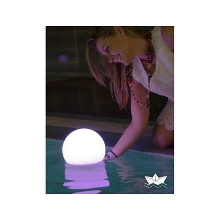 Lampa ogrodowa BULY 20 FLO biała - LED, pływająca
