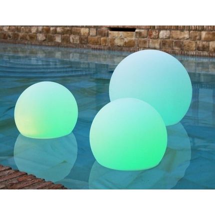 Lampa ogrodowa BULY 30 FLO biała - LED, pływająca