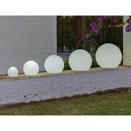 Lampa ogrodowa BULY 40 SOLAR biała - LED, sterowanie pilotem