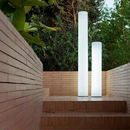 Lampa ogrodowa FITY 160 C  biała - LED