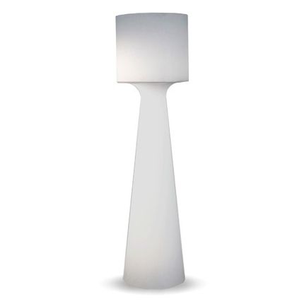 Lampa ogrodowa GRACE 140 C biała - LED