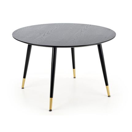 Stół okrągły EMBOS 120 cm - czarny