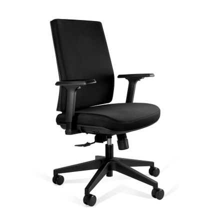Fotel biurowy SHELL LOW - czarny
