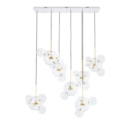 Lampa wisząca CAPRI LINE 7 - 420 LED - złoty