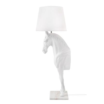 Lampa podłogowa KOŃ HORSE STAND S - biały