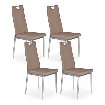 Zestaw 4x krzesło K202 - cappuccino