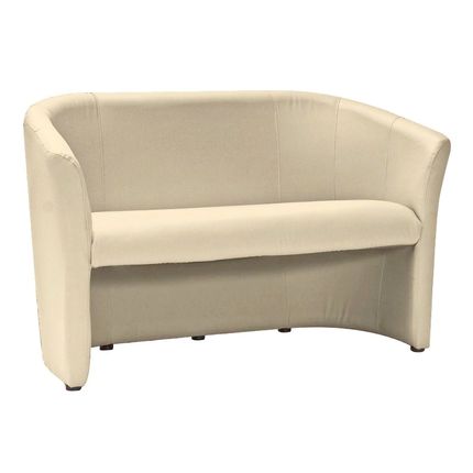 Sofa TM-2 ekoskóra - kremowy