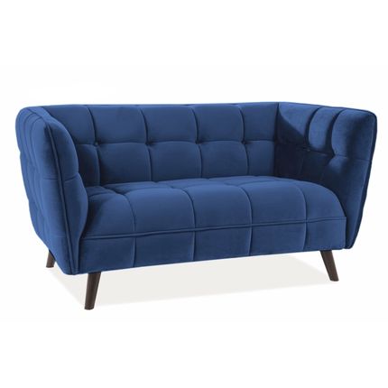 Sofa CASTELLO 2 Velvet - granatowy Bluvel 86