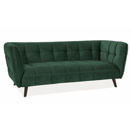 Sofa CASTELLO 3 Velvet - zielony Bluvel 78