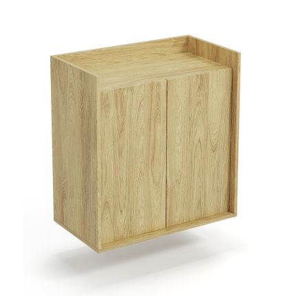 Szafka MOBIUS 2D korpus - hikora naturalna