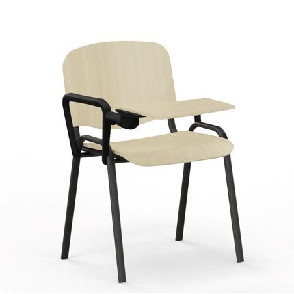 Krzesło drewniane z pulpitem ISO Wood TR