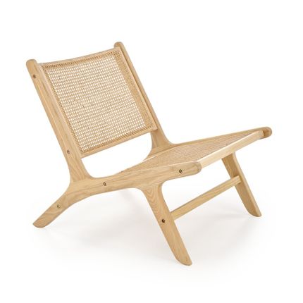 Fotel rattanowy FODEN 2 - naturalny