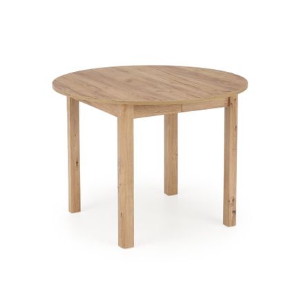 Stół okrągły rozkładany RINGO 102/142x102 - dąb craft