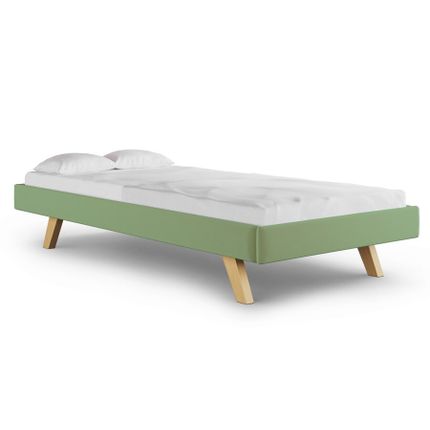 Łóżko tapicerowane SOFA LEGS TEXTI