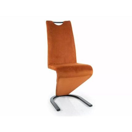 Krzesło H090 Velvet - cynamon Bluvel 4215