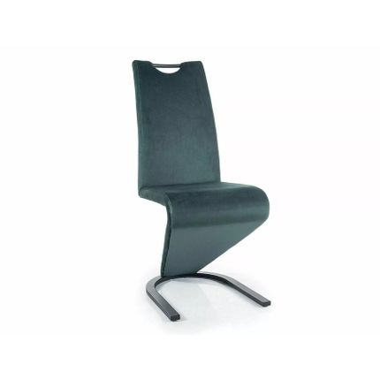 Krzesło H090 Velvet - zielony Bluvel 78