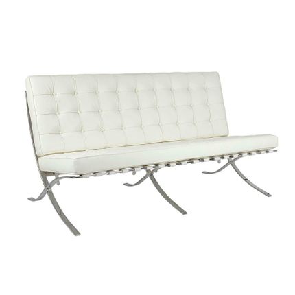 Sofa 3-osobowa BARCELON PRESTIGE PLUS - biały