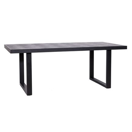 Stół prostokątny BLAX 200x100 - czarny