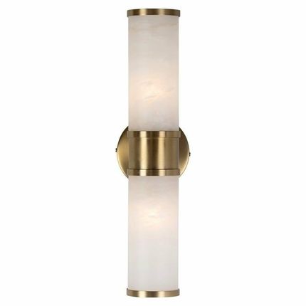 Lampa ścienna CHARLIZE - biały/złoty