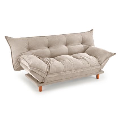 Sofa rozkładana PILLOW - beżowy