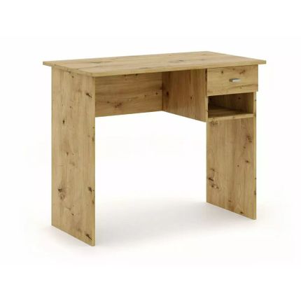 Biurko z szufladą B-011 - dąb artisan