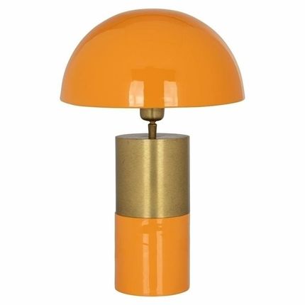 Lampa stołowa TWILLA - pomarańczowy/złoty
