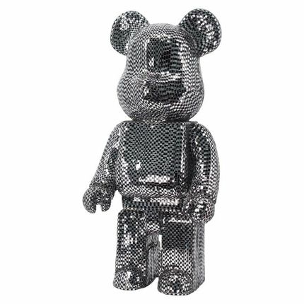 Dekoracja BEAR S - czarny