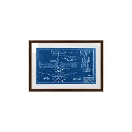 Obraz MECHANICAL PLANE 3 90x62