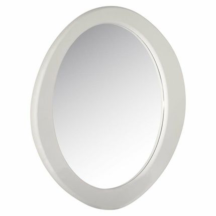 Lustro owalne BLOOMSTONE - biały