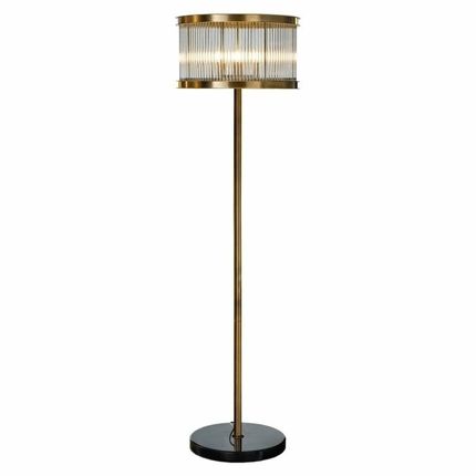 Lampa podłogowa NADINE - brązowy