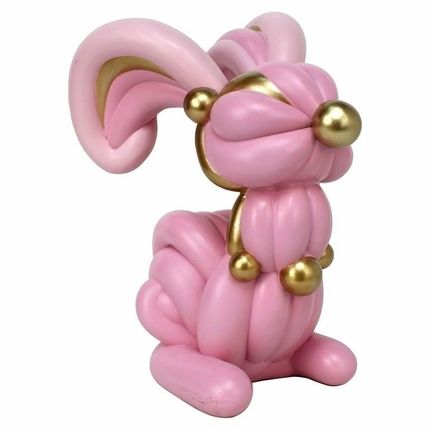Dekoracja RABBIT - różowy