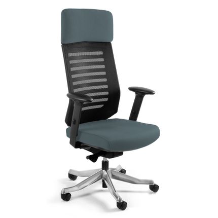 Fotel biurowy VELO - szary BL417