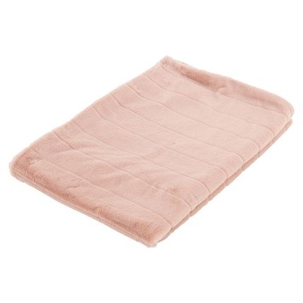 Koc futrzany CARRY 150x200 - różowy