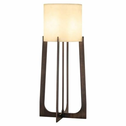 Lampa stołowa LOURA L - czarno-złoty