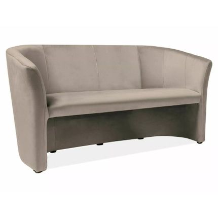 Sofa TM-3 Velvet - ciemny beżowy Bluvel 40