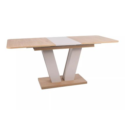 Stół rozkładany PLATON 136/176x80 - dąb cremona torro/kaszmir