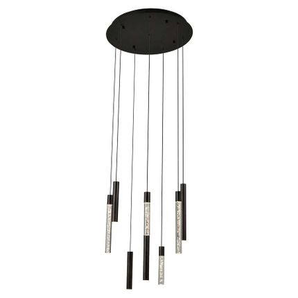 Lampa wisząca OXLEY 8 - brązowa