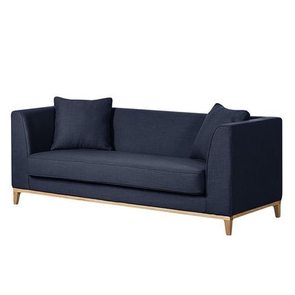 Sofa nowoczesna 3-osobowa LILY - granatowy