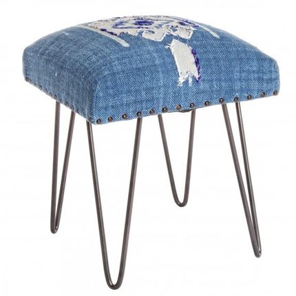Taboret MAL - niebieski