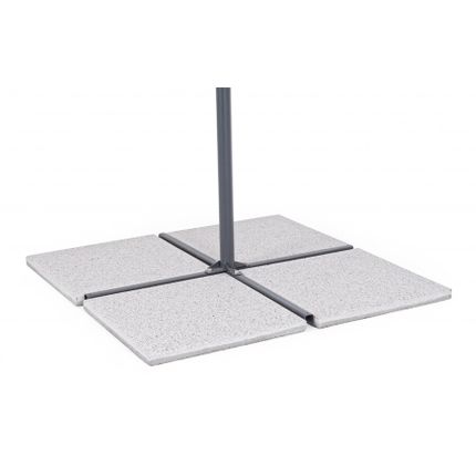 Podstawa do parasola WHITE 50x50