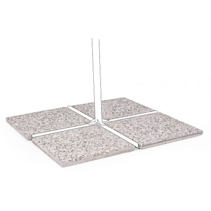Podstawa do parasola GRAVEL 50x50