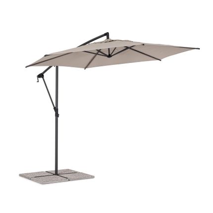 Parasol ogrodowy TROPEA - beżowy