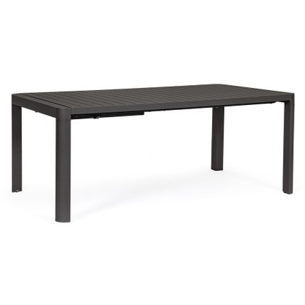 Stół rozkładany KIPLIN CHARCOAL 180-240x100 - grafitowy