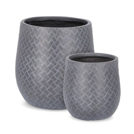 Zestaw 2 donic RHOMBUS LOW FAT - szary